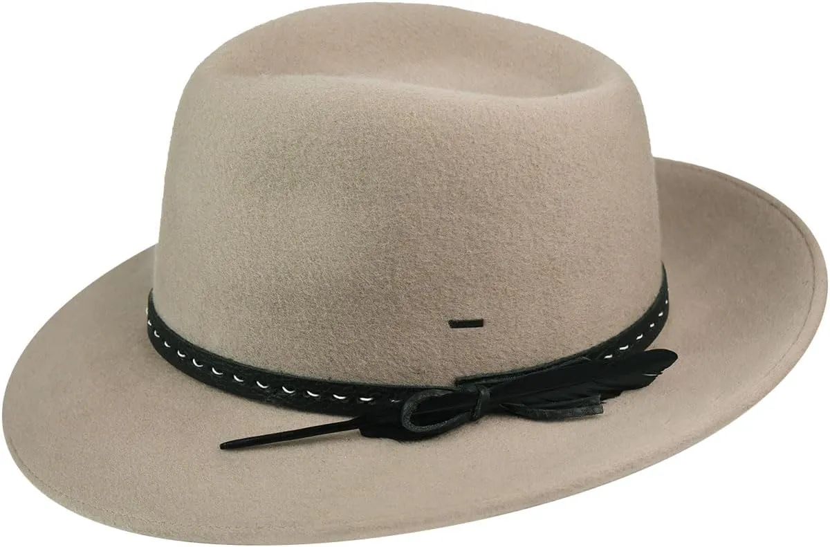 Bailey of Hollywood Colby Fedora - Stucco/S Stucco, Small