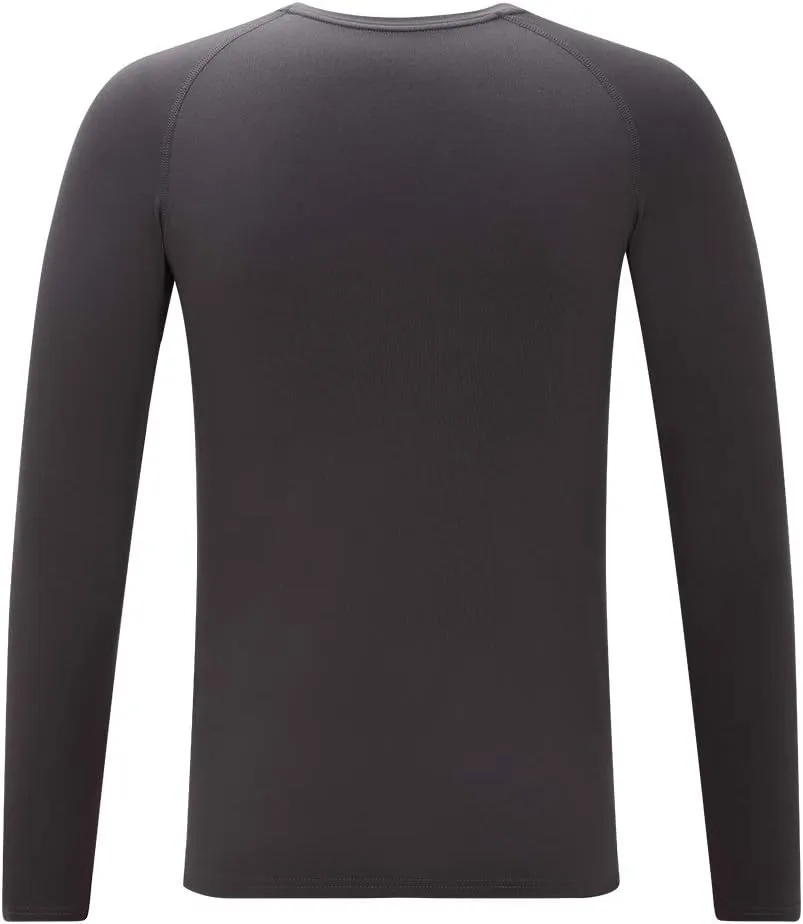 DEVOROPA Youth Boys Compression Thermal Shirt Long Sleeve Fleece Baselayer Soccer Baseball Undershirt