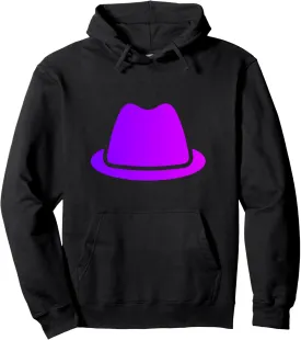 Fedora Hat Pullover Hoodie