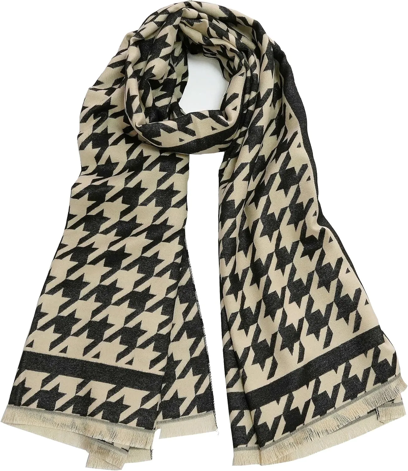 JERLA Cashmere Feel Scarf winter warm large soft Shawl wrap Scarf for women