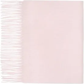 Lona Scott 100% Cashmere Scarf, Plain Scarf, Pale Pink