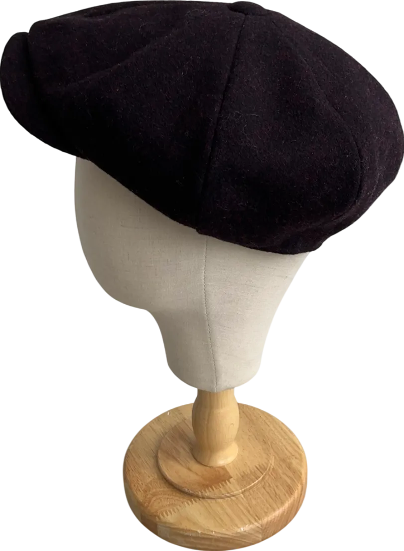 M&S Brown X Ian Wright Wool Blend Flat Cap UK S/M