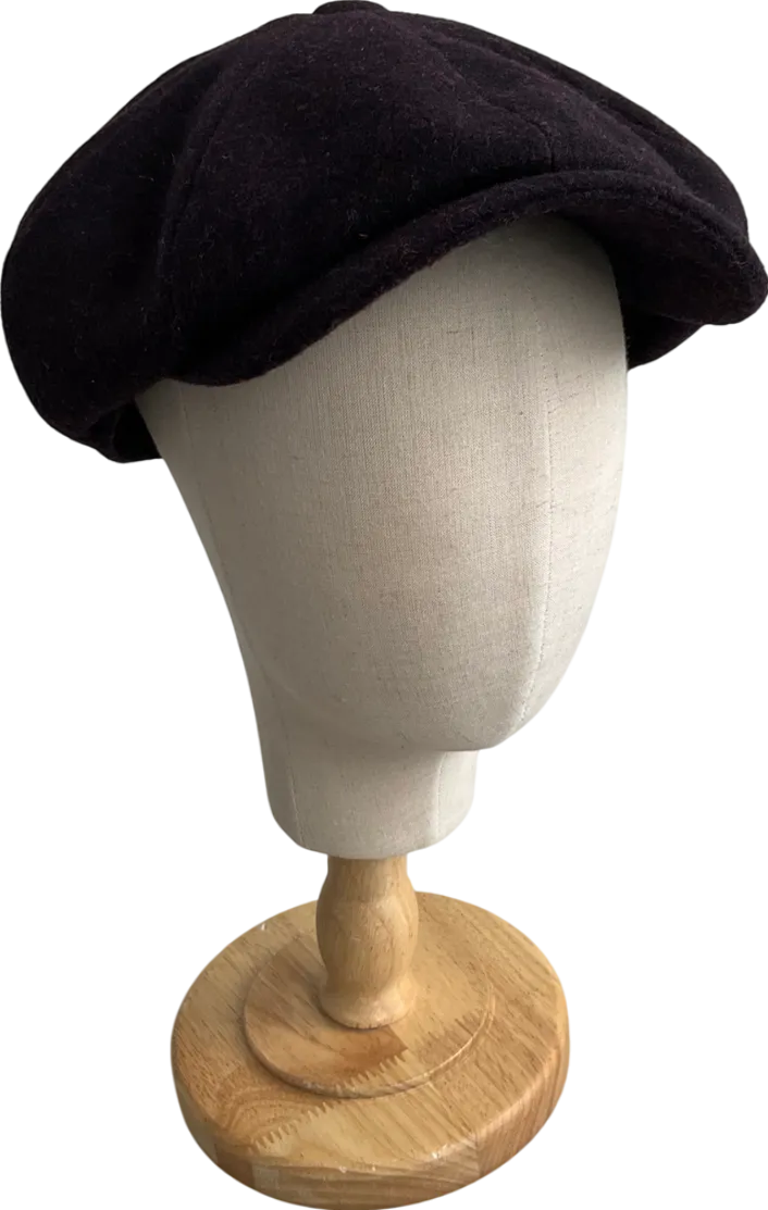M&S Brown X Ian Wright Wool Blend Flat Cap UK S/M
