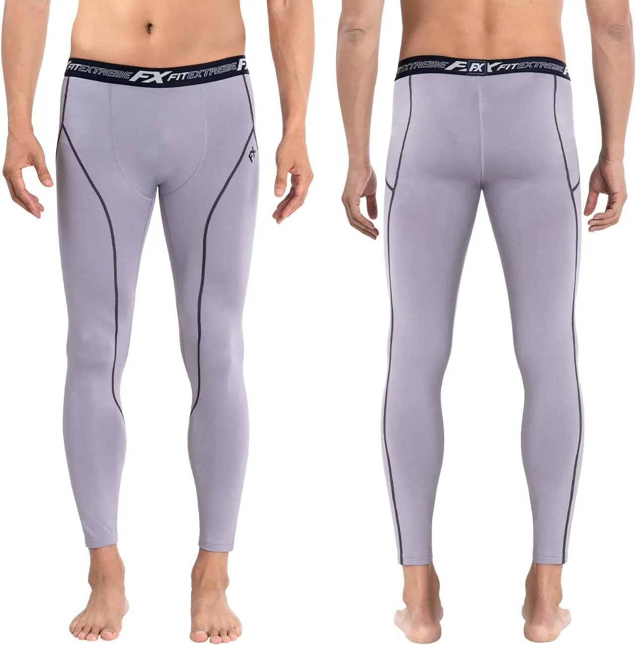 MAXHEAT Mens Thermal Underwear Pants Long Johns Bottom with Fleece Lined