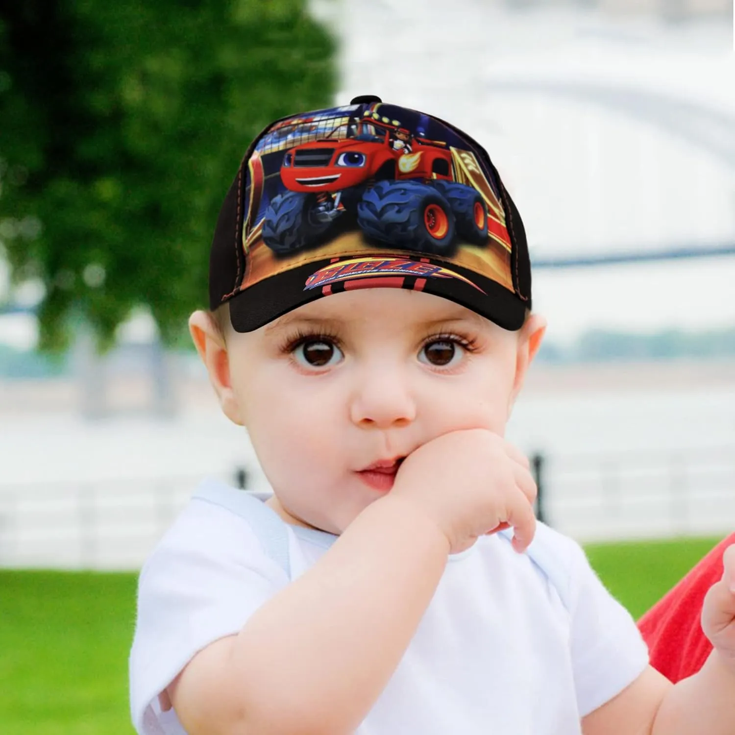 Nickelodeon Boys' Blaze and The Monster Machines Hat -Adjustable Cotton Baseball Cap (Toddler)