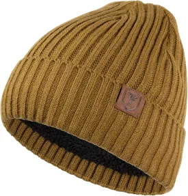 OZERO Knit Beanie Winter Hat, Thermal Thick Polar Fleece Snow Skull Cap for Men and Women