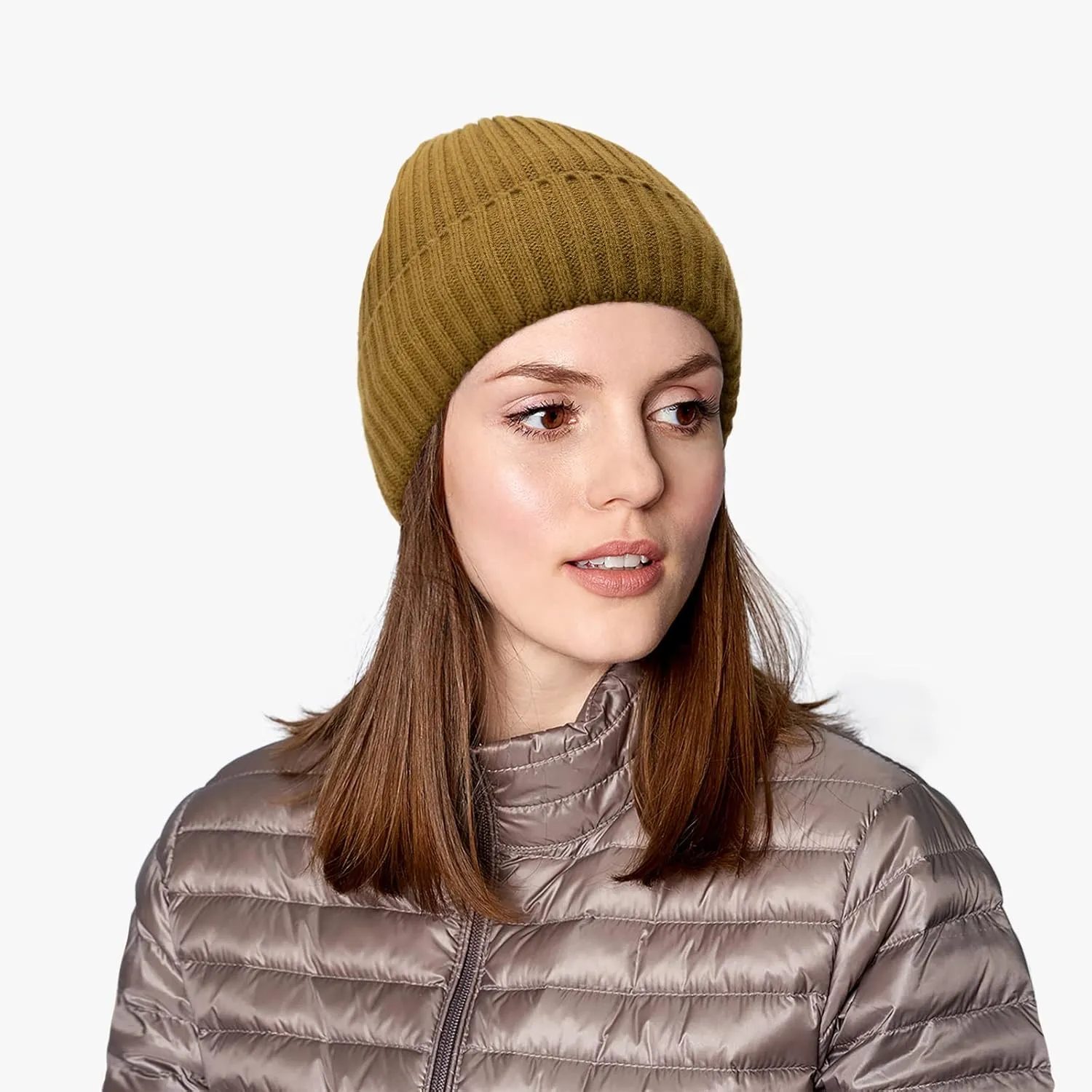 OZERO Knit Beanie Winter Hat, Thermal Thick Polar Fleece Snow Skull Cap for Men and Women