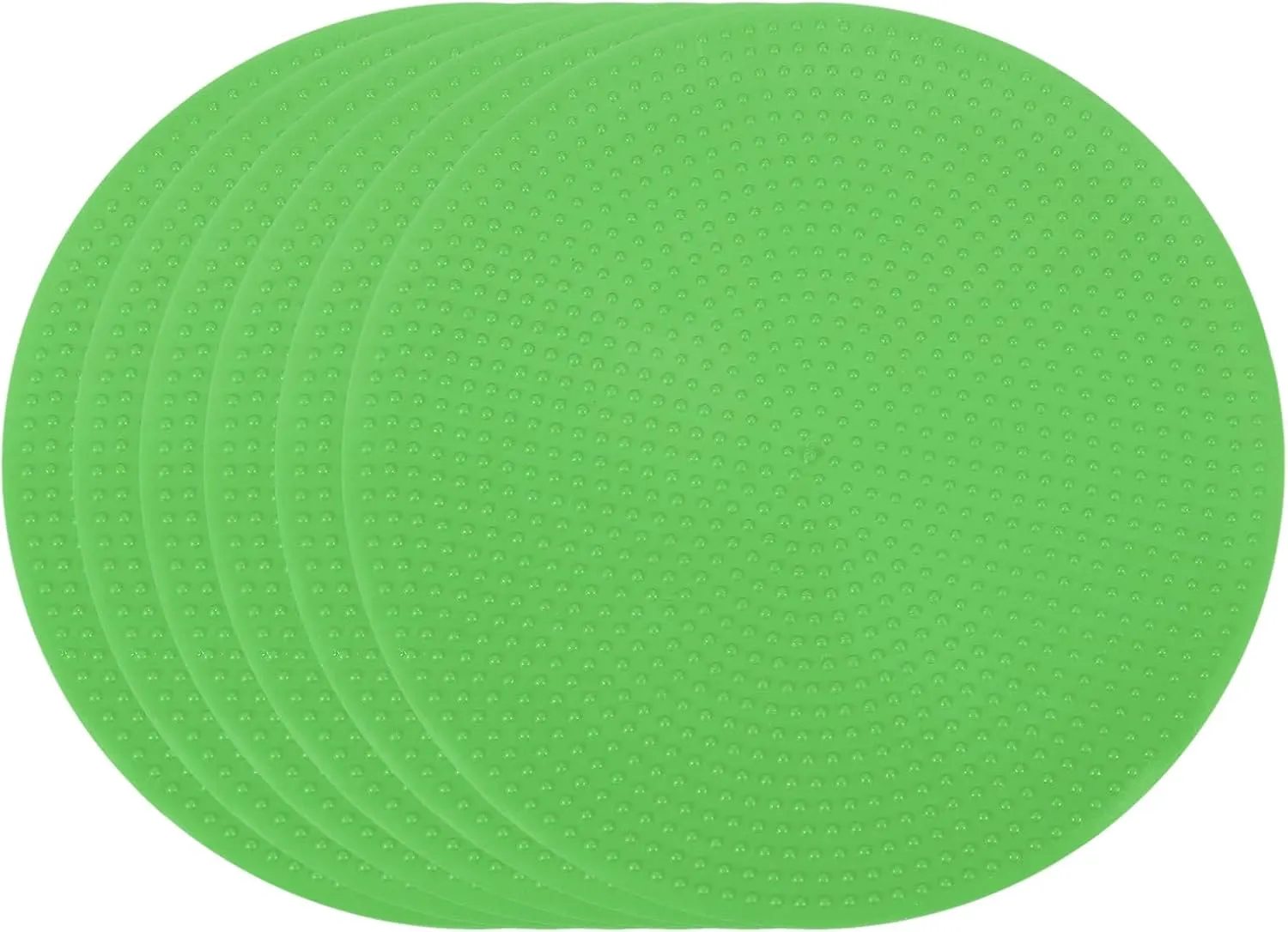 PATIKIL Spot Markers, Non-Slip Floor Dots Agility Markers Flat Field Cones Poly Dot