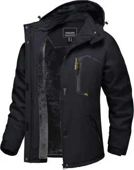 TACVASEN Women's Winter Jacket Waterproof Ski Jacket Hooded Fleece Lined Warm Snow Coat Mountain Windproof Rain Windbreaker