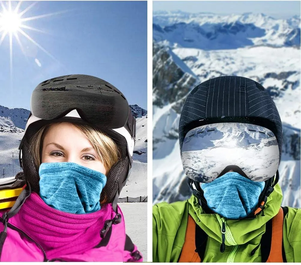 Winter Thermal Neck Warmer/Neck Gaiter Face Scarf/Face Cover Winter Ski Mask - Cold Weather Balaclava