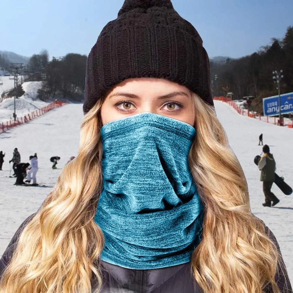 Winter Thermal Neck Warmer/Neck Gaiter Face Scarf/Face Cover Winter Ski Mask - Cold Weather Balaclava