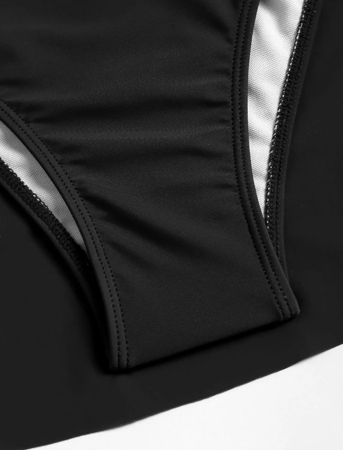 ZAFUL Women's One Piece Rash Guard Long Sleeve Modest Swimsuits Dress Zipper Bathing Suit Swimskirt