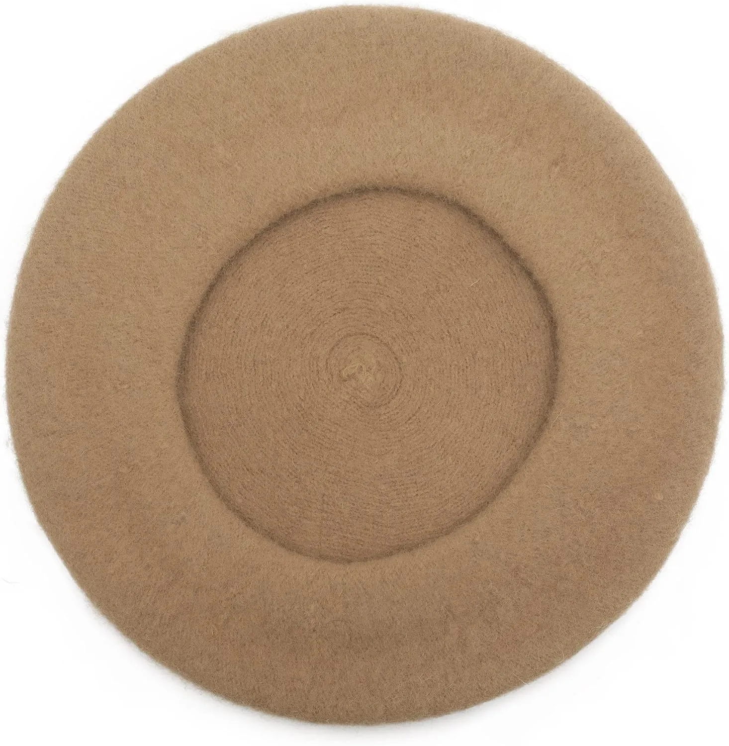 ZLYC Wool Kids Beret Hat Girls Solid Color Artist French Beret Cap